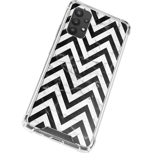 Chevron Marble Galaxy A32 5G Clear Case