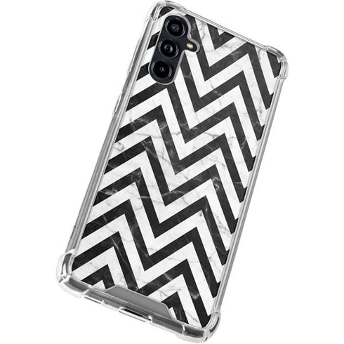 Chevron Marble Galaxy A54 5G Clear Case