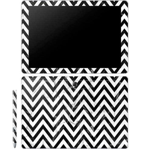 Chevron Marble Galaxy Book 12in Skin