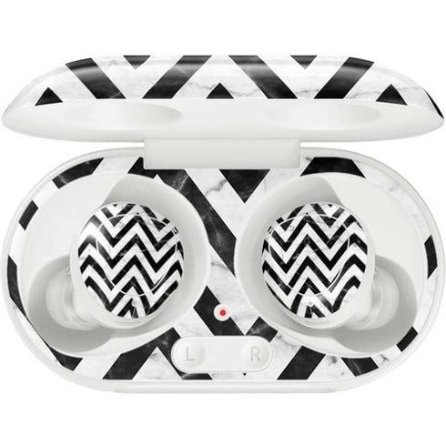 Chevron Marble Galaxy Buds Plus Skin