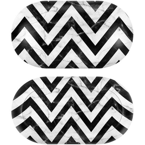 Chevron Marble Galaxy Buds Skin