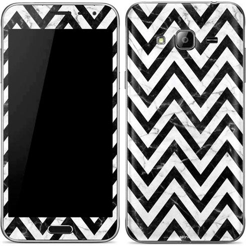 Chevron Marble Galaxy J3 Skin