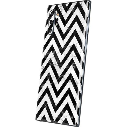 Chevron Marble Galaxy Note 10 Plus Skin