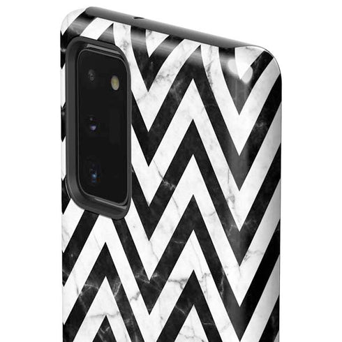 Chevron Marble Galaxy Note20 5G Pro Case
