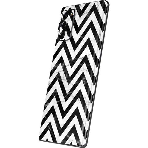 Chevron Marble Galaxy Note20 5G Skin