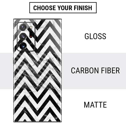 Chevron Marble Galaxy Note20 Ultra 5G Skin