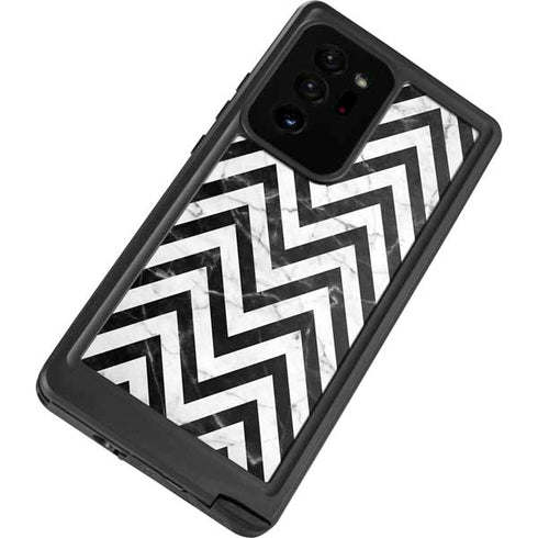 Chevron Marble Galaxy Note20 Ultra 5G Waterproof Case