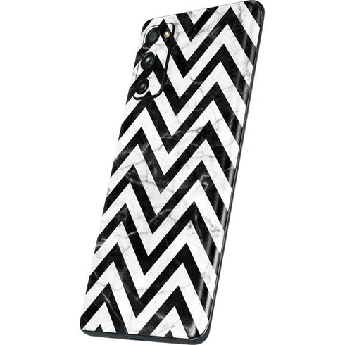 Chevron Marble Galaxy S20 Fan Edition Skin