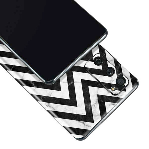 Chevron Marble Galaxy S20 Fan Edition Skin