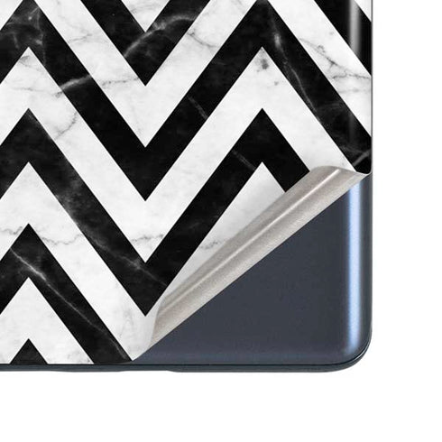 Chevron Marble Galaxy S20 Fan Edition Skin