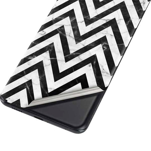 Chevron Marble Galaxy S21 5G Skin