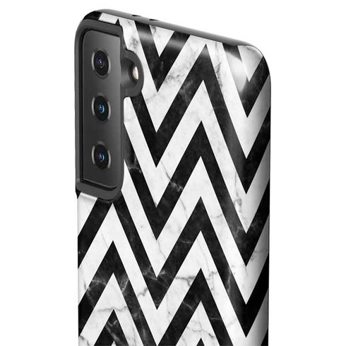 Chevron Marble Galaxy S21 FE Pro Case