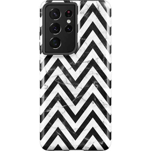 Chevron Marble Galaxy S21 Ultra 5G Pro Case