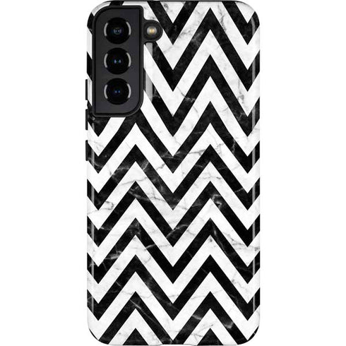 Chevron Marble Galaxy S22 Plus Pro Case