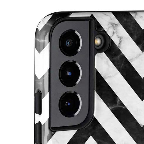 Chevron Marble Galaxy S22 Plus Pro Case