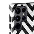 Chevron Marble Galaxy S22 Ultra Pro Case