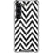 Chevron Marble Galaxy S23 Clear Case