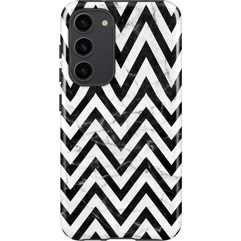 Chevron Marble Galaxy S23 Plus Pro Case
