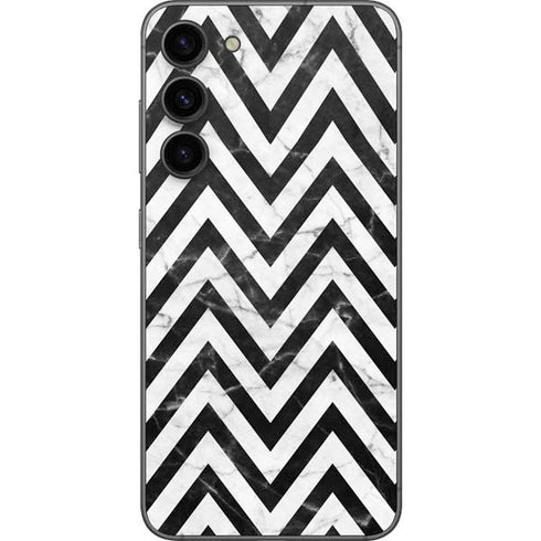 Chevron Marble Galaxy S23 Plus Skin