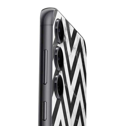 Chevron Marble Galaxy S23 Plus Skin