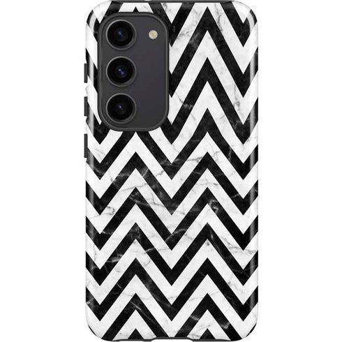 Chevron Marble Galaxy S23 Pro Case