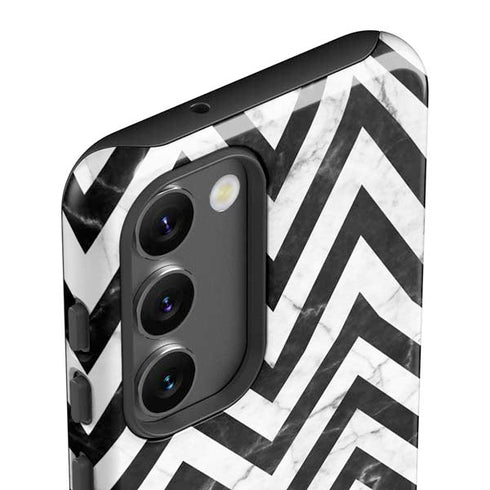 Chevron Marble Galaxy S23 Pro Case