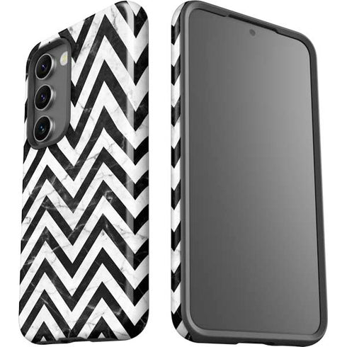 Chevron Marble Galaxy S23 Pro Case