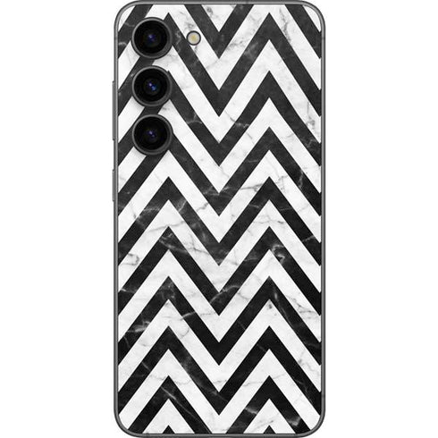 Chevron Marble Galaxy S23 Skin