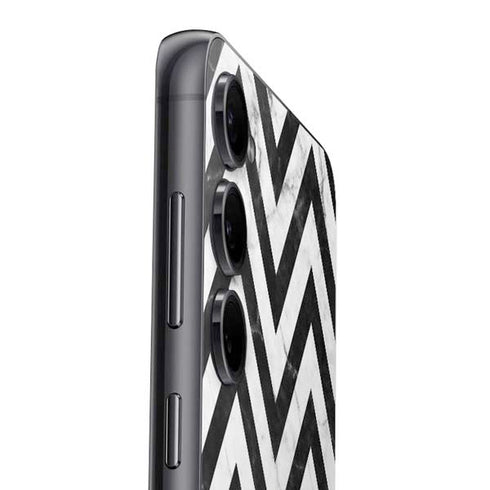 Chevron Marble Galaxy S23 Skin