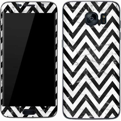 Chevron Marble Galaxy S7 Skin