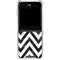 Chevron Marble Galaxy Z Flip5 5G Clear Case