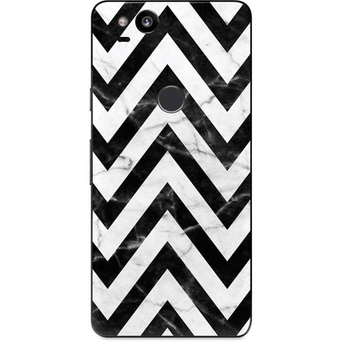 Chevron Marble Google Pixel 2 Skin