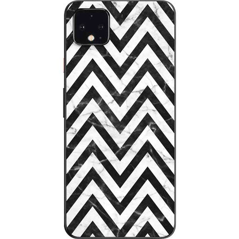 Chevron Marble Google Pixel 4 XL Skin