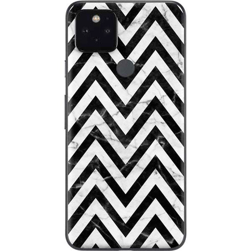 Chevron Marble Google Pixel 5 Skin