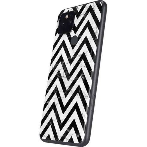 Chevron Marble Google Pixel 5 Skin