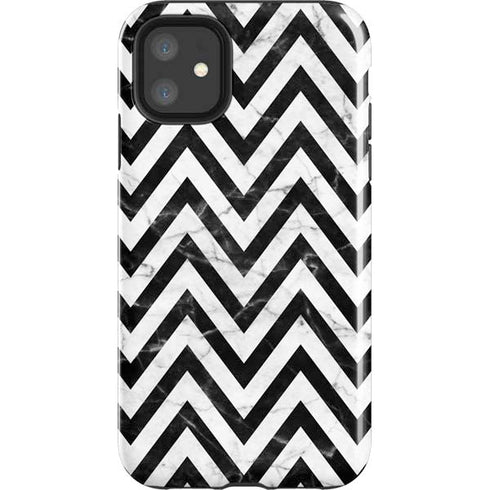 Chevron Marble iPhone 11 Impact Case