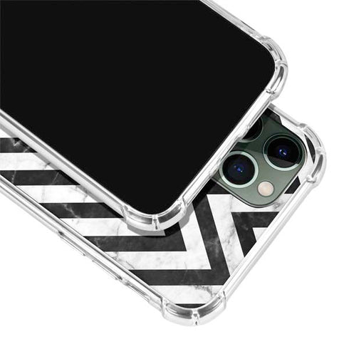 Chevron Marble iPhone 11 Pro Max Clear Case
