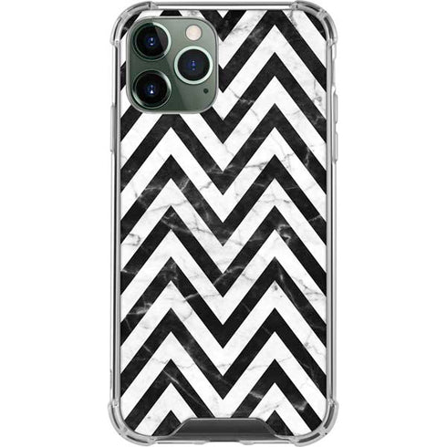 Chevron Marble iPhone 11 Pro Max Clear Case