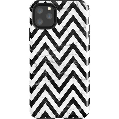Chevron Marble iPhone 11 Pro Max Impact Case