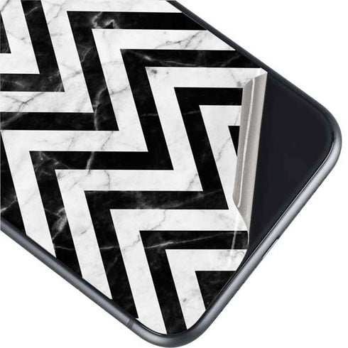 Chevron Marble iPhone 11 Skin
