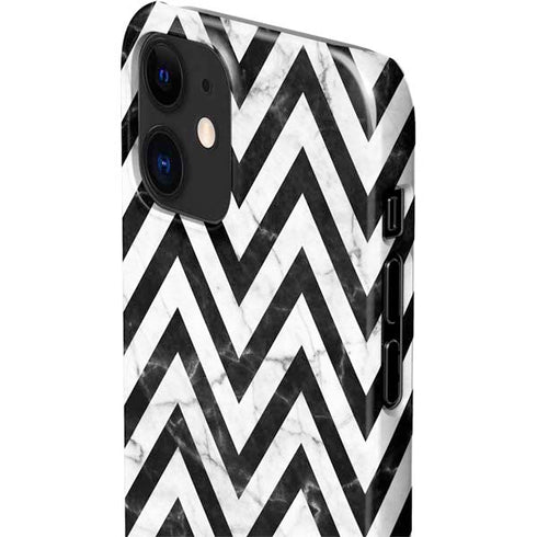 Chevron Marble iPhone 12 Mini Lite Case