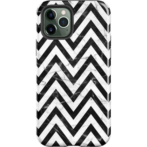 Chevron Marble iPhone 12 Pro Max Impact Case