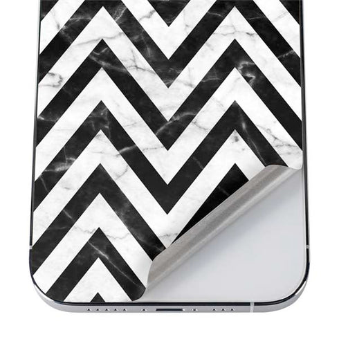 Chevron Marble iPhone 12 Pro Skin