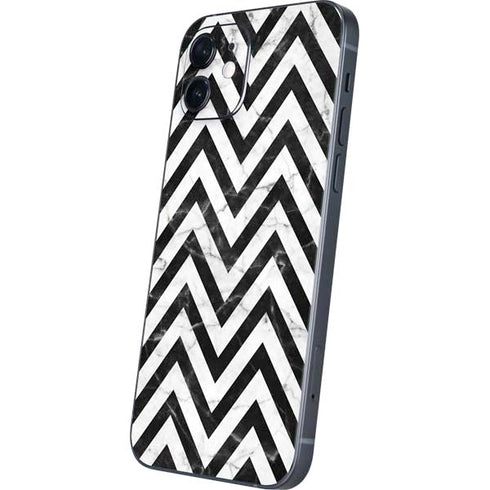 Chevron Marble iPhone 12 Skin