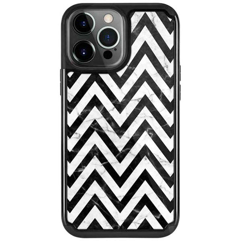 Chevron Marble iPhone 13 Pro Cargo Case