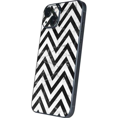 Chevron Marble iPhone 14 Plus Skin