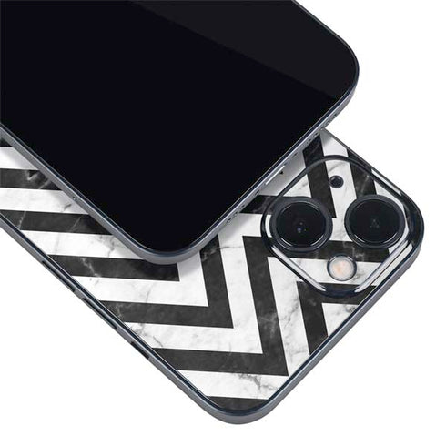 Chevron Marble iPhone 14 Skin