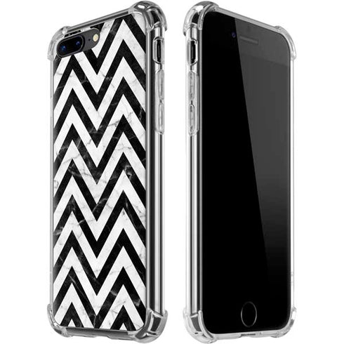 Chevron Marble iPhone 7/8 Plus Clear Case