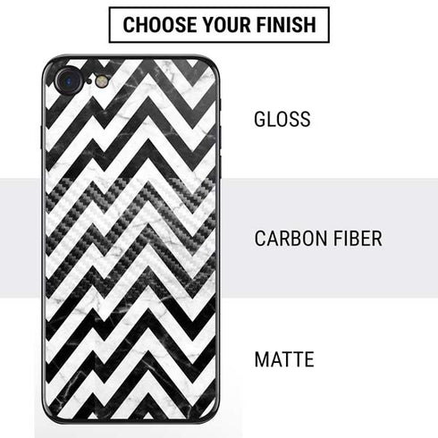 Chevron Marble iPhone SE (2nd & 3rd Gen) Skin
