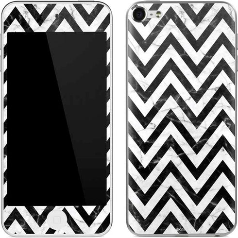 Chevron Marble Apple iPod Skin